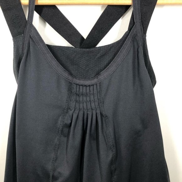 Lululemon Black Awareness Tank Bubble Hem Size 4 - Picture 2 of 8
